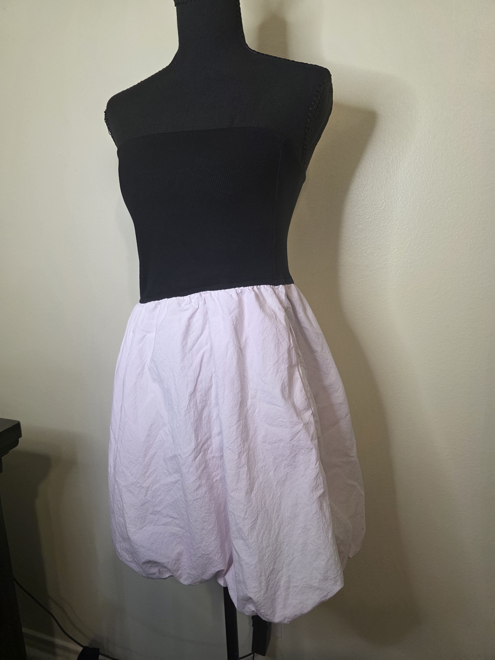 Women's Light Pink Bubble Skirt